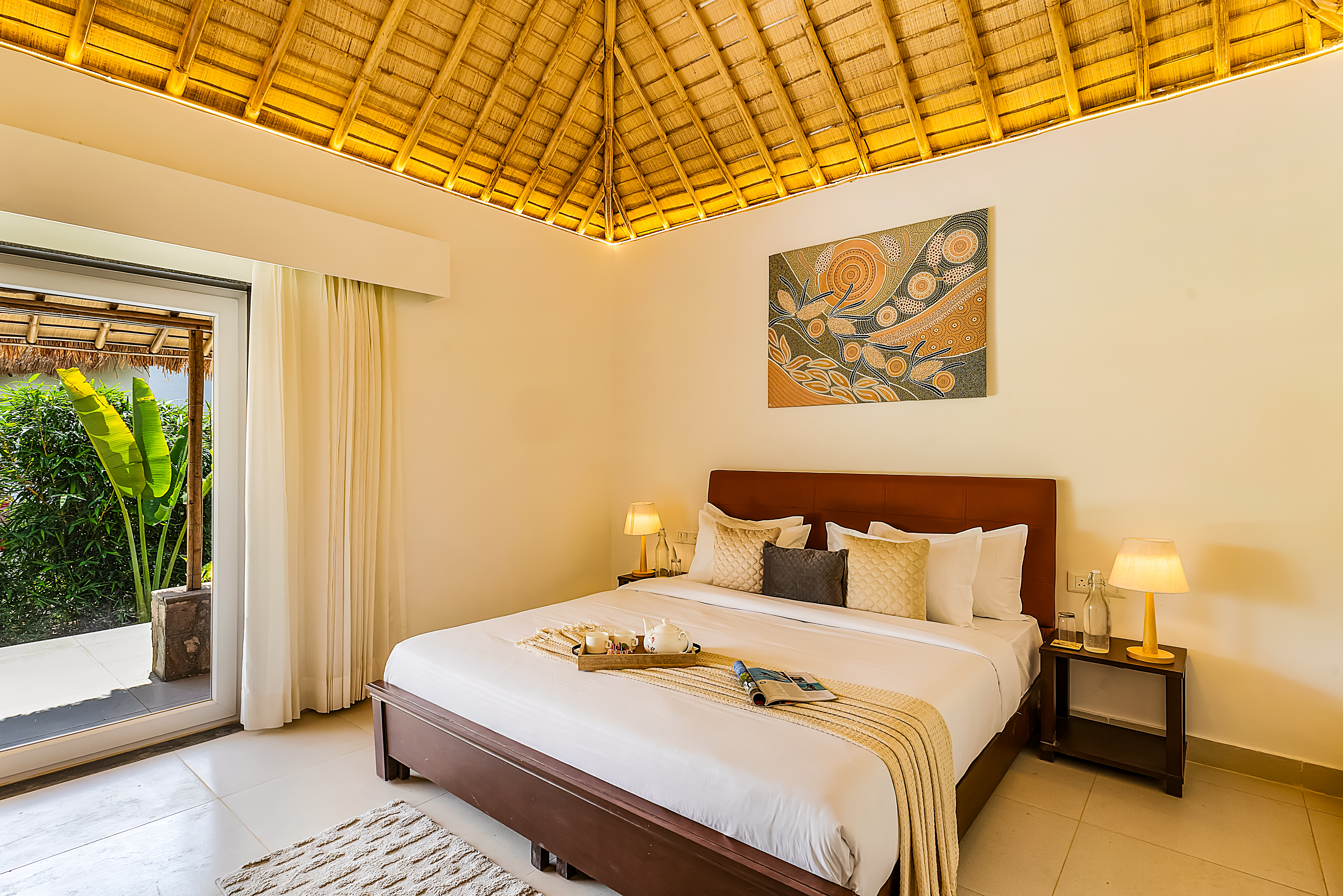 Kimaya Kove | Hut-Style Cottage with Open-Air Shower, Restaurant, and Garden in Boutique Resort — photo 2