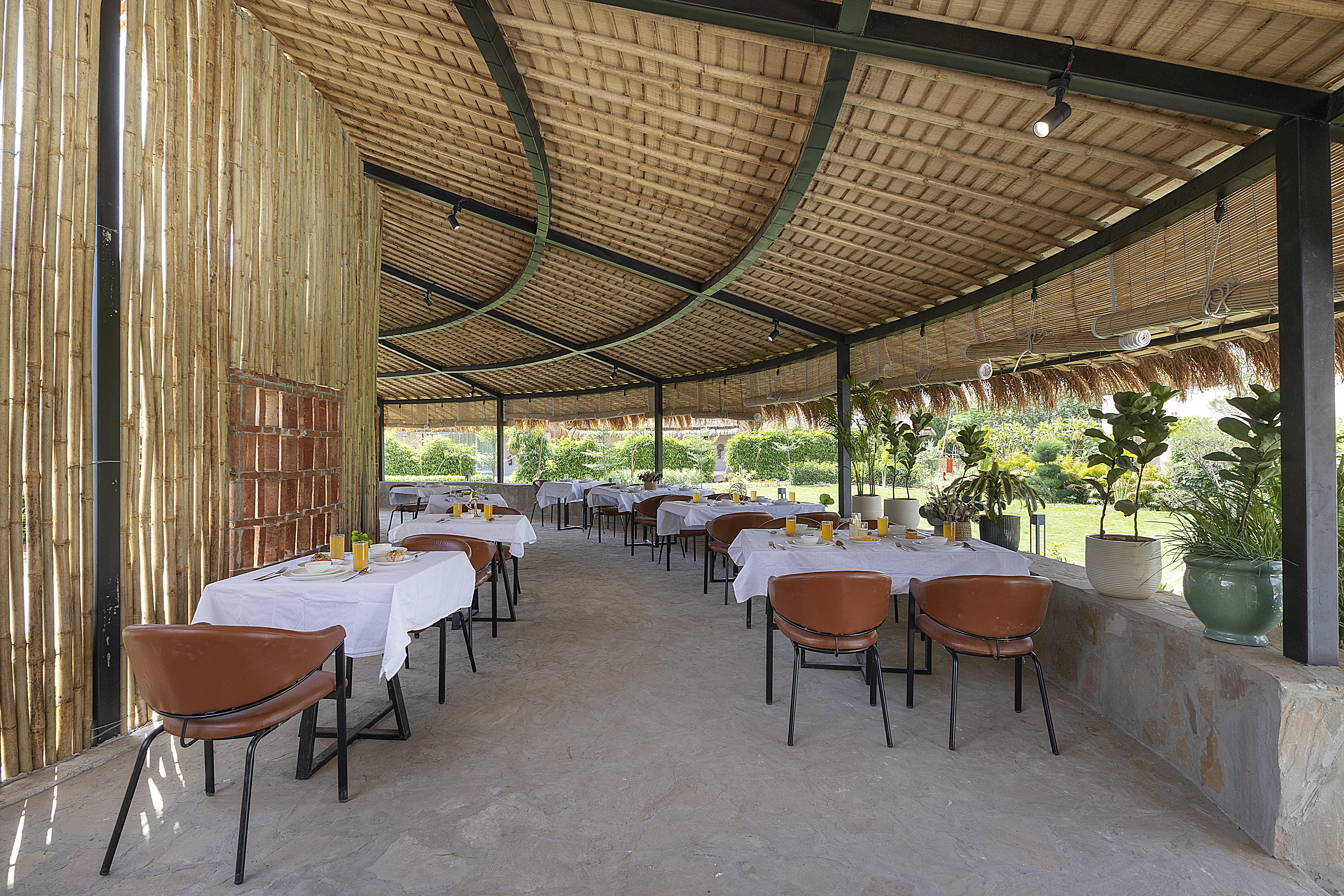 Kimaya Kove | Hut-Style Cottage with Open-Air Shower, Restaurant, and Garden in Boutique Resort — photo 11