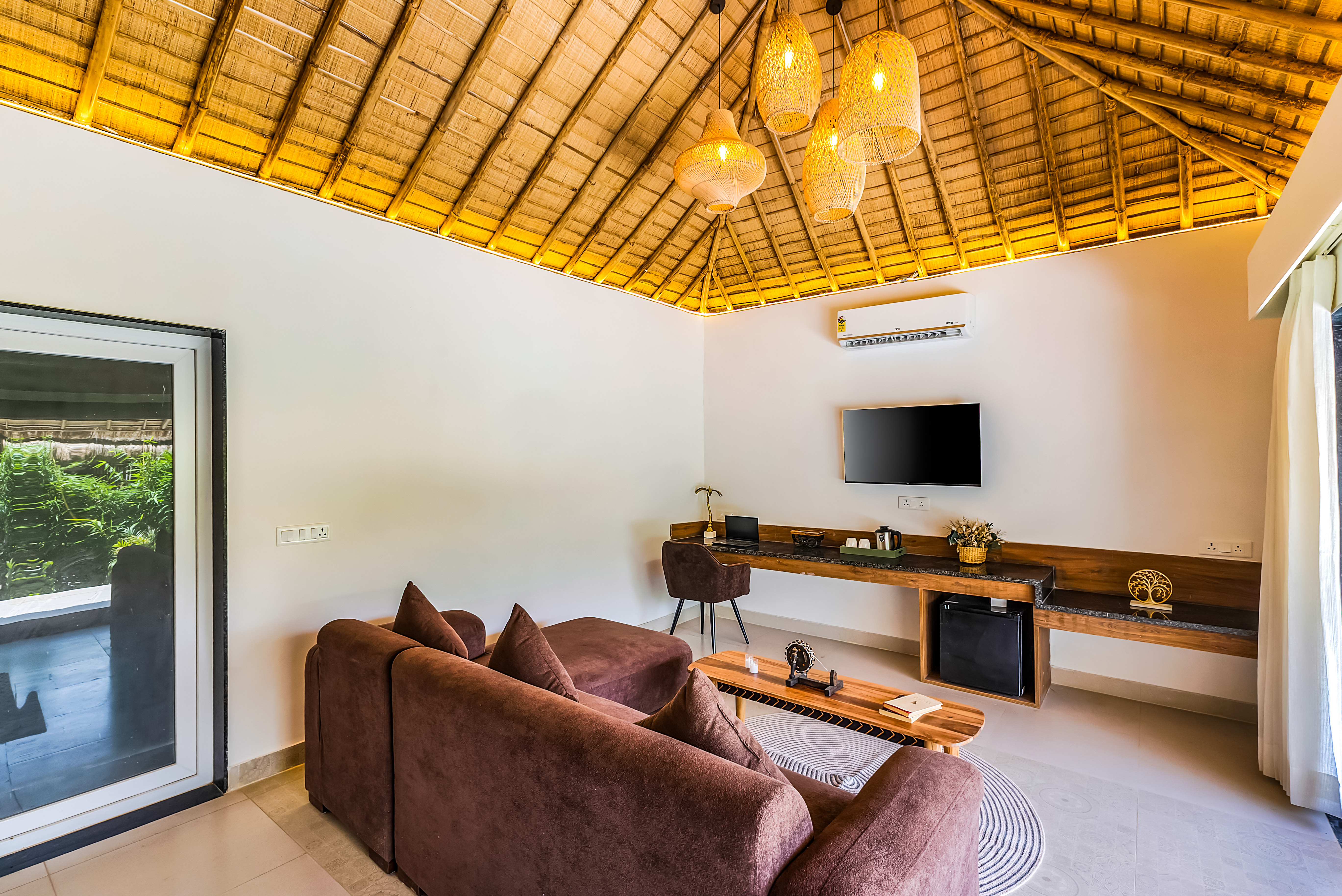 Kimaya Kove | Hut-Style Cottage with Open-Air Shower, Restaurant, and Garden in Boutique Resort — photo 5