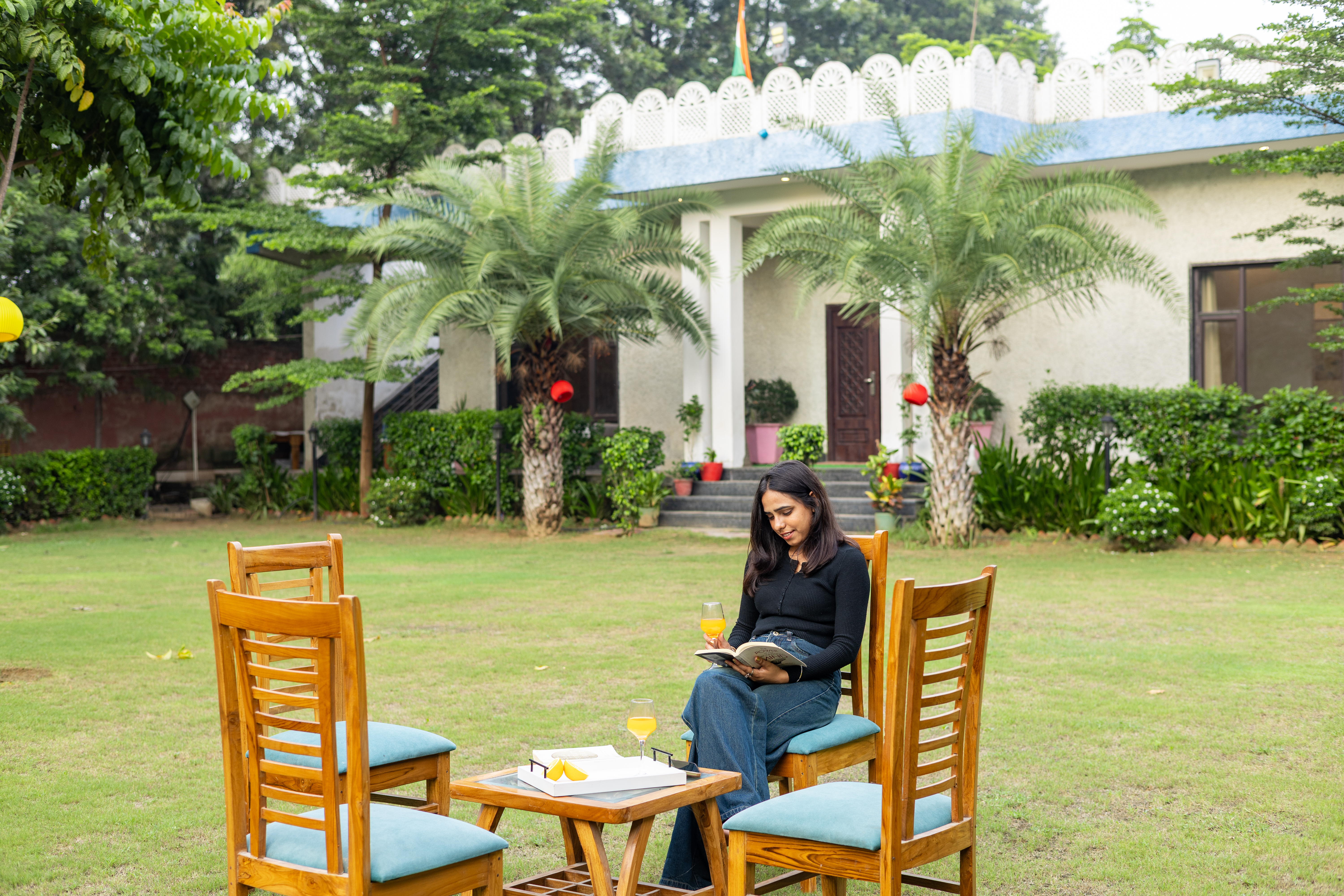 Aroma Green | 4 BHK Pet-Friendly Farmhouse With Private Pool, Landscaped Garden, Adventure Zone & Alfresco Dining — photo 5