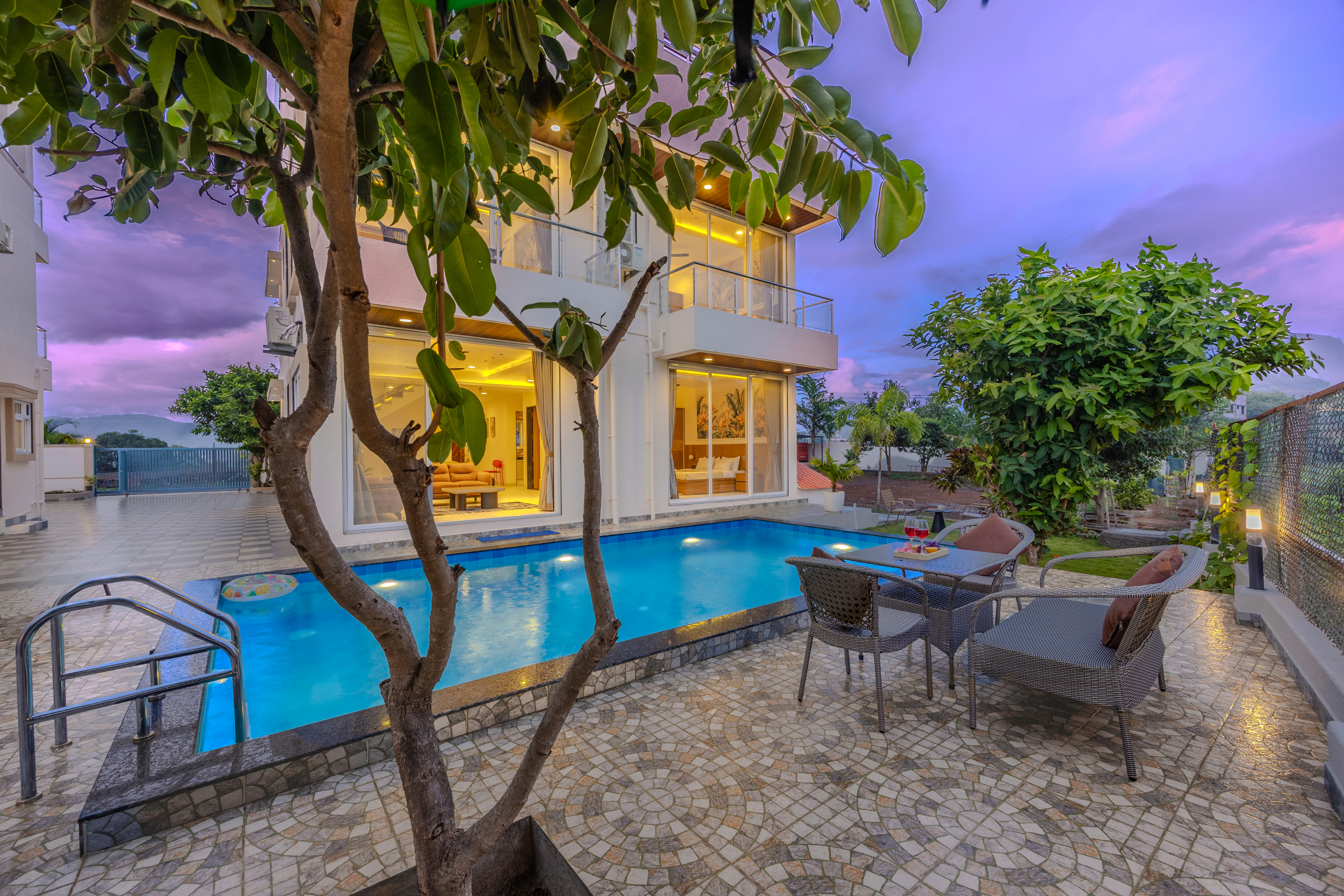 RK Villa | 4-BHK Hideaway with Private Pool, Sit-Out & 360° Panoramic Views, Close to Korigad Fort — photo 23