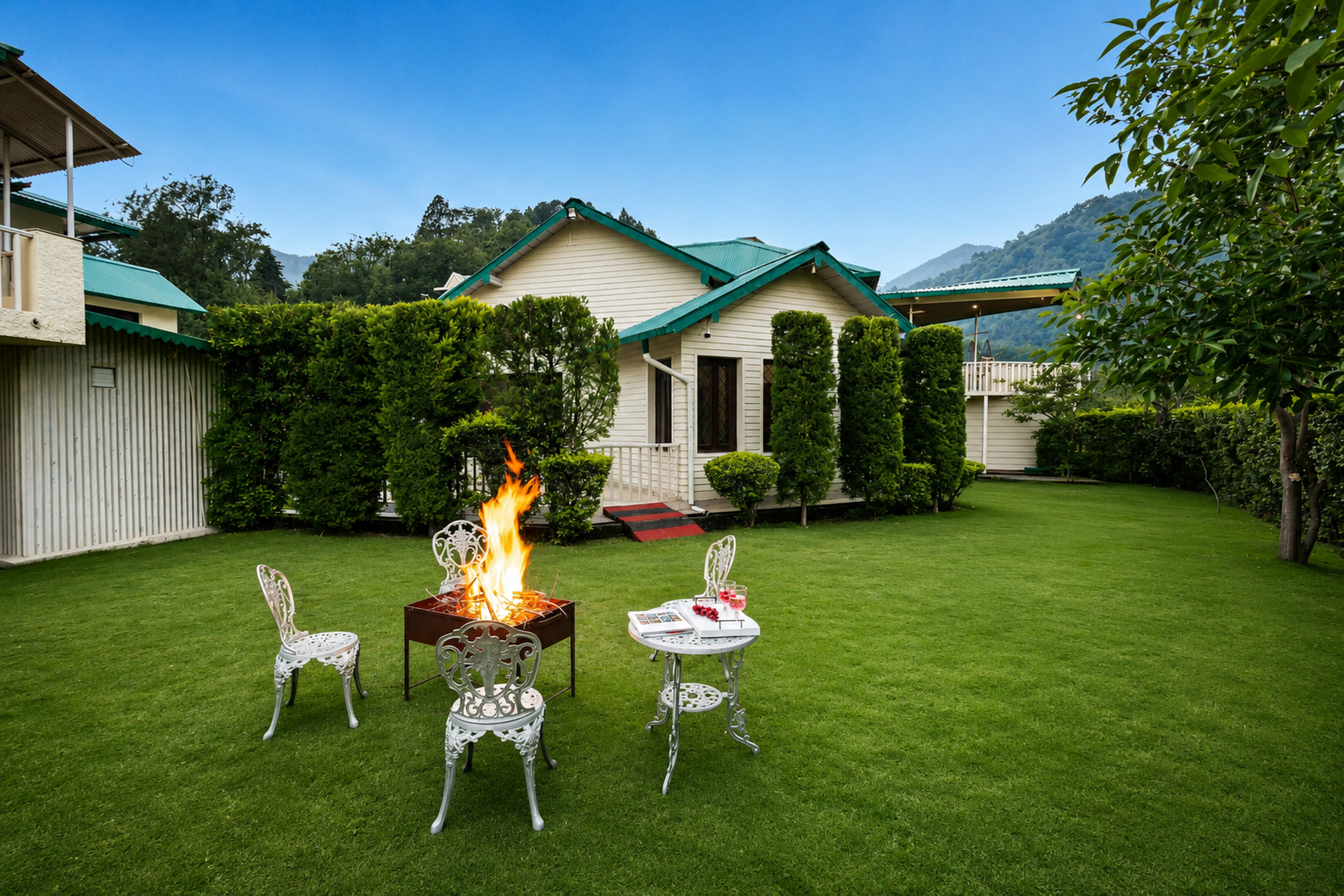 Karinya Villas Fennel | Hilltop 2-BHK Villa With Bathtub, Shared Gazebo & Garden — photo 23