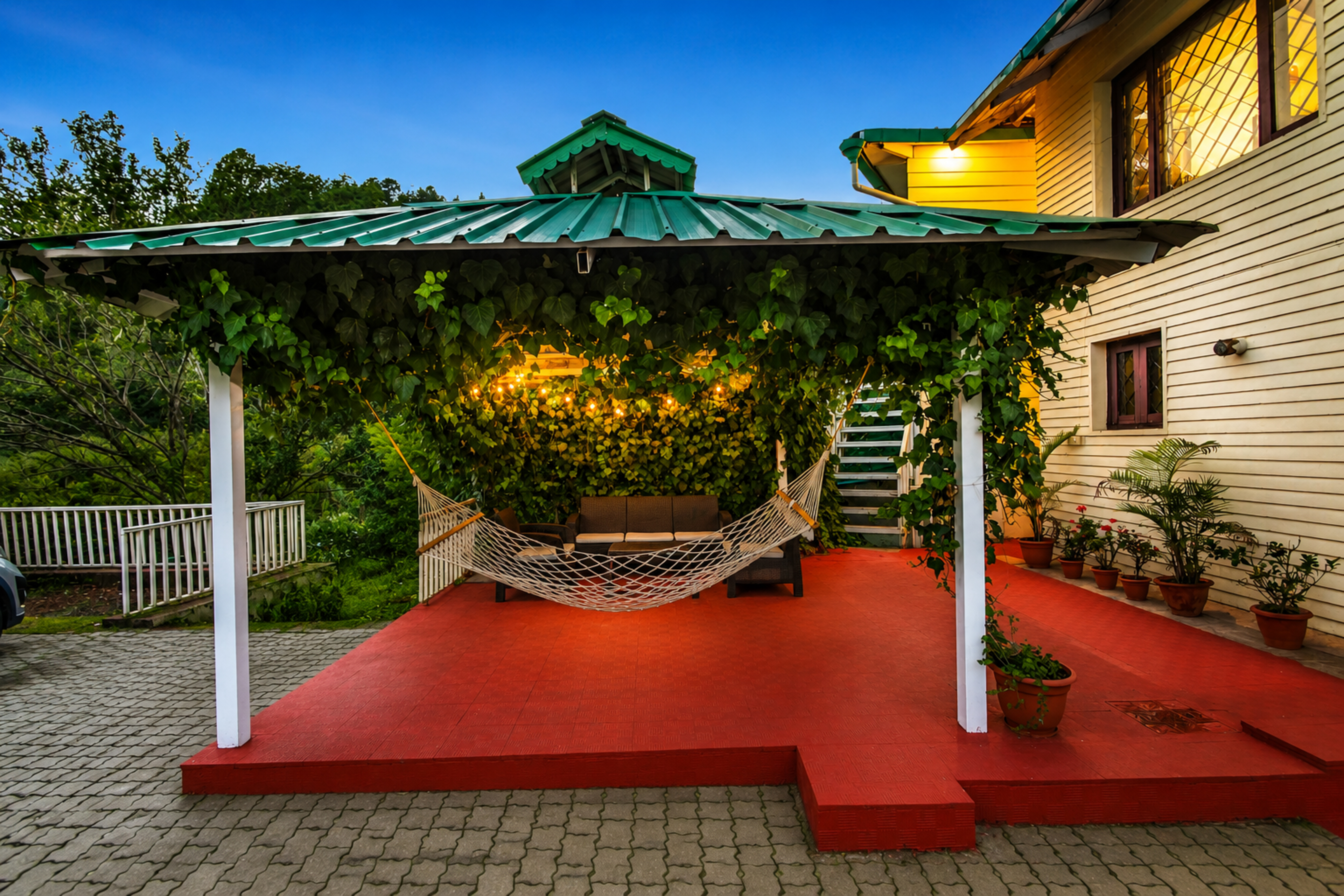 Karinya Villas Fennel | Hilltop 2-BHK Villa With Bathtub, Shared Gazebo & Garden — photo 26