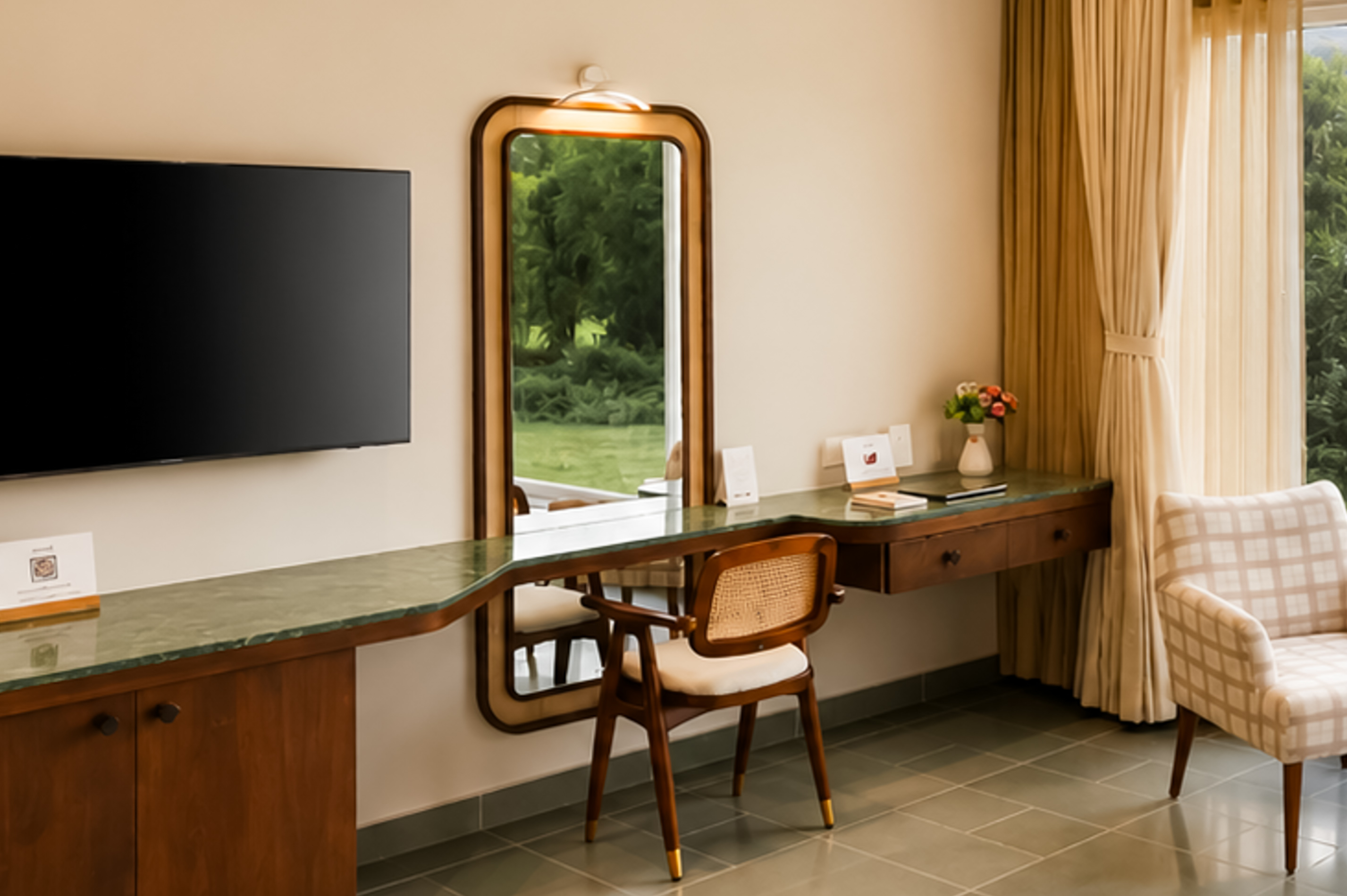 Raj Villas Alvora | Pet-Friendly 1-Room Hotel Suite with Aravalli Hill Views — photo 15