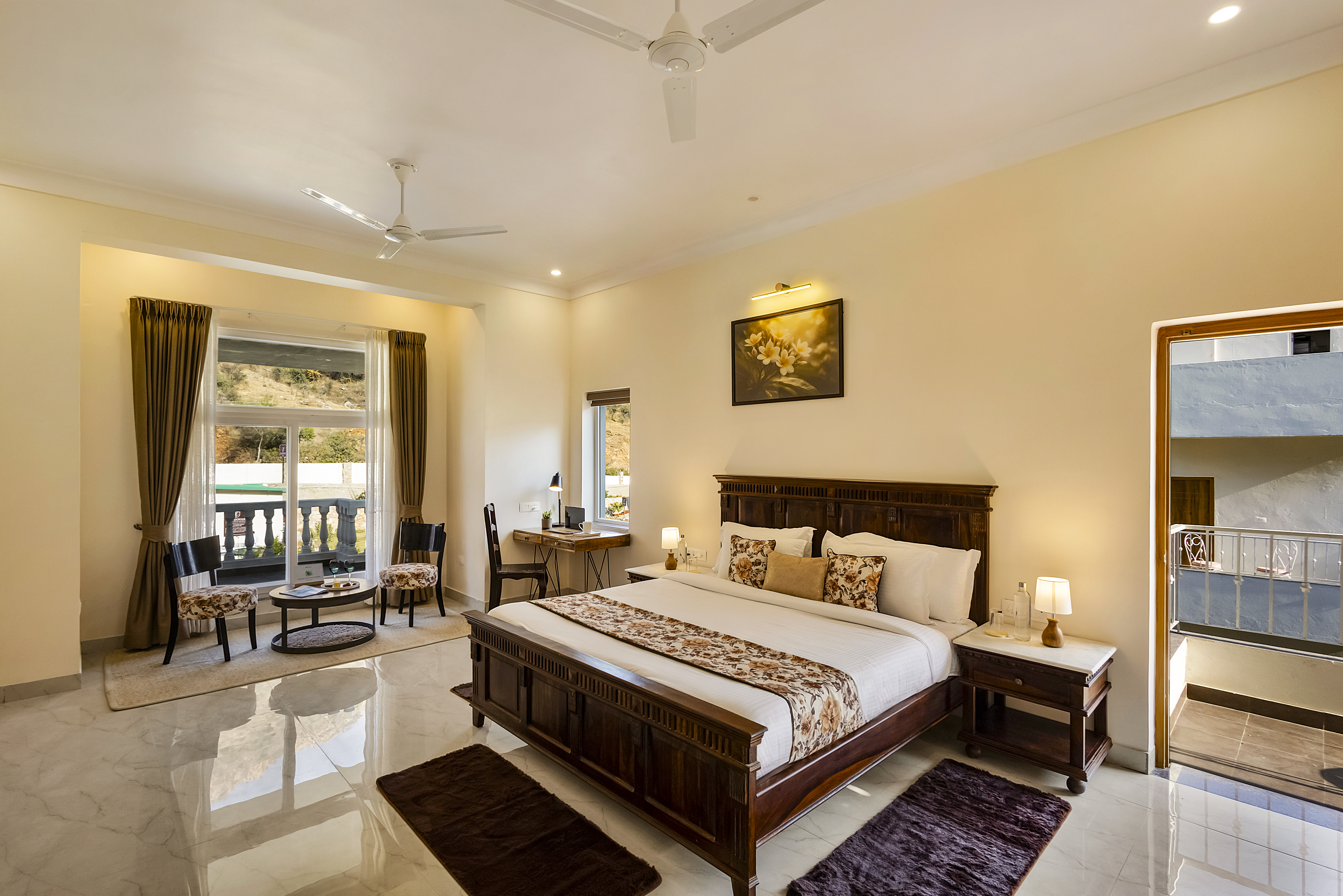 Mandovar Mountain Valley Retreat | 4 Room Pet-friendly Suite In a Private Estate with Shared Pool, Garden, Restaurant & Hill Views — photo 9