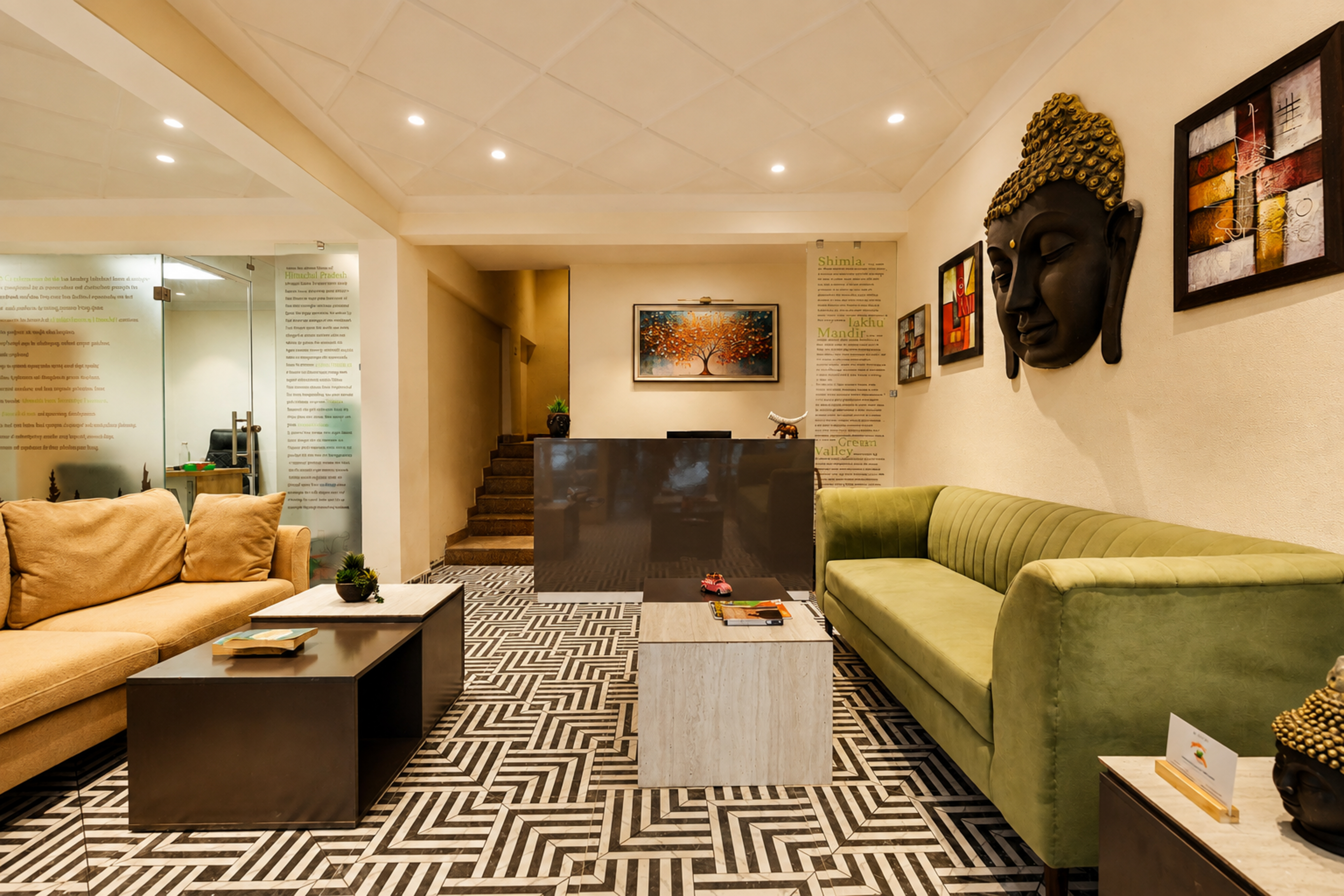 Spurce Holiday In Homestay | 2 BHK Pet-Friendly Valley-View Apartment with Lounge & Reception