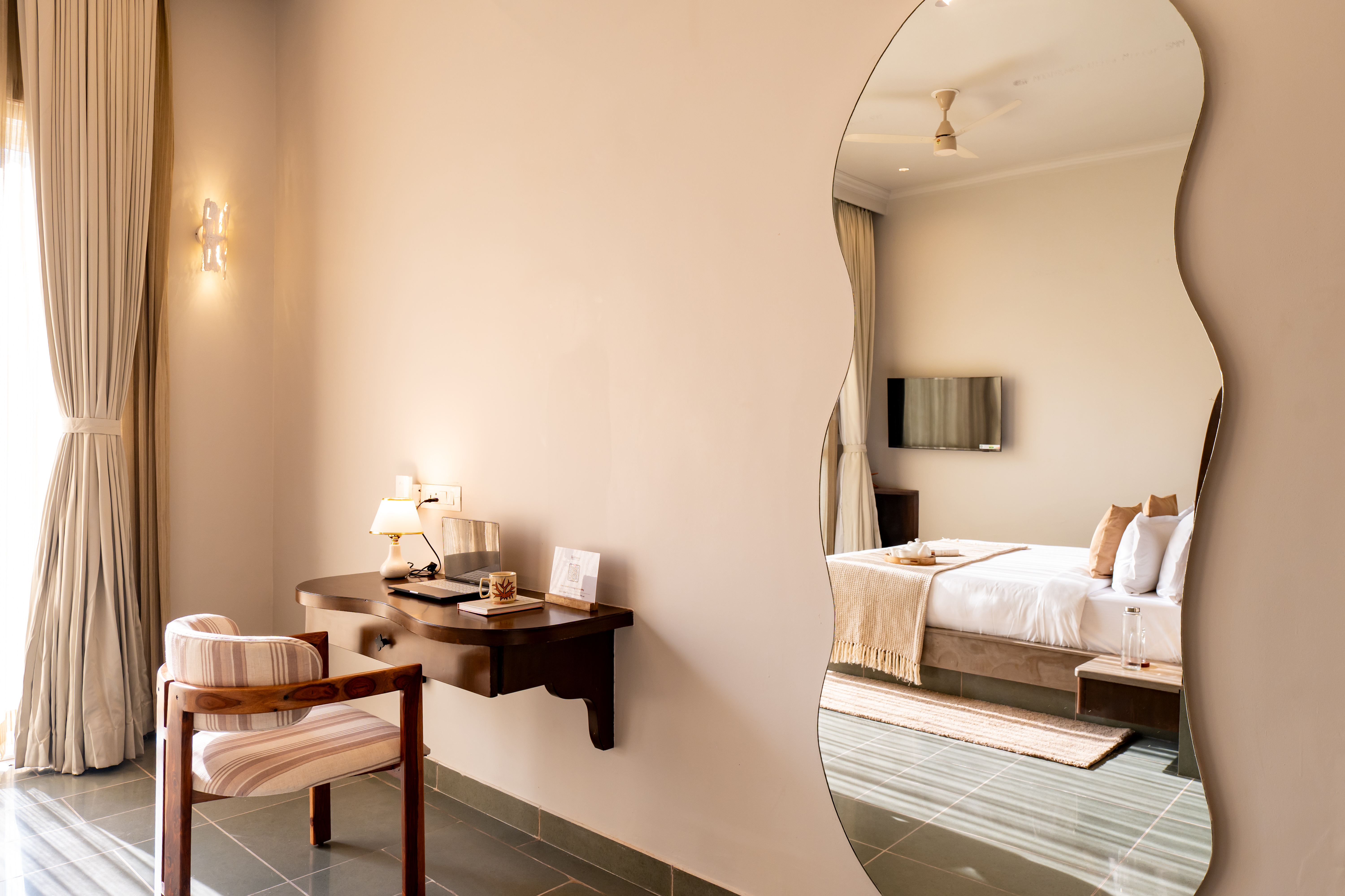 Raj Villas Astera | Pet-Friendly 1 room suite in a resort with pool and Aravalli Hills view — photo 16