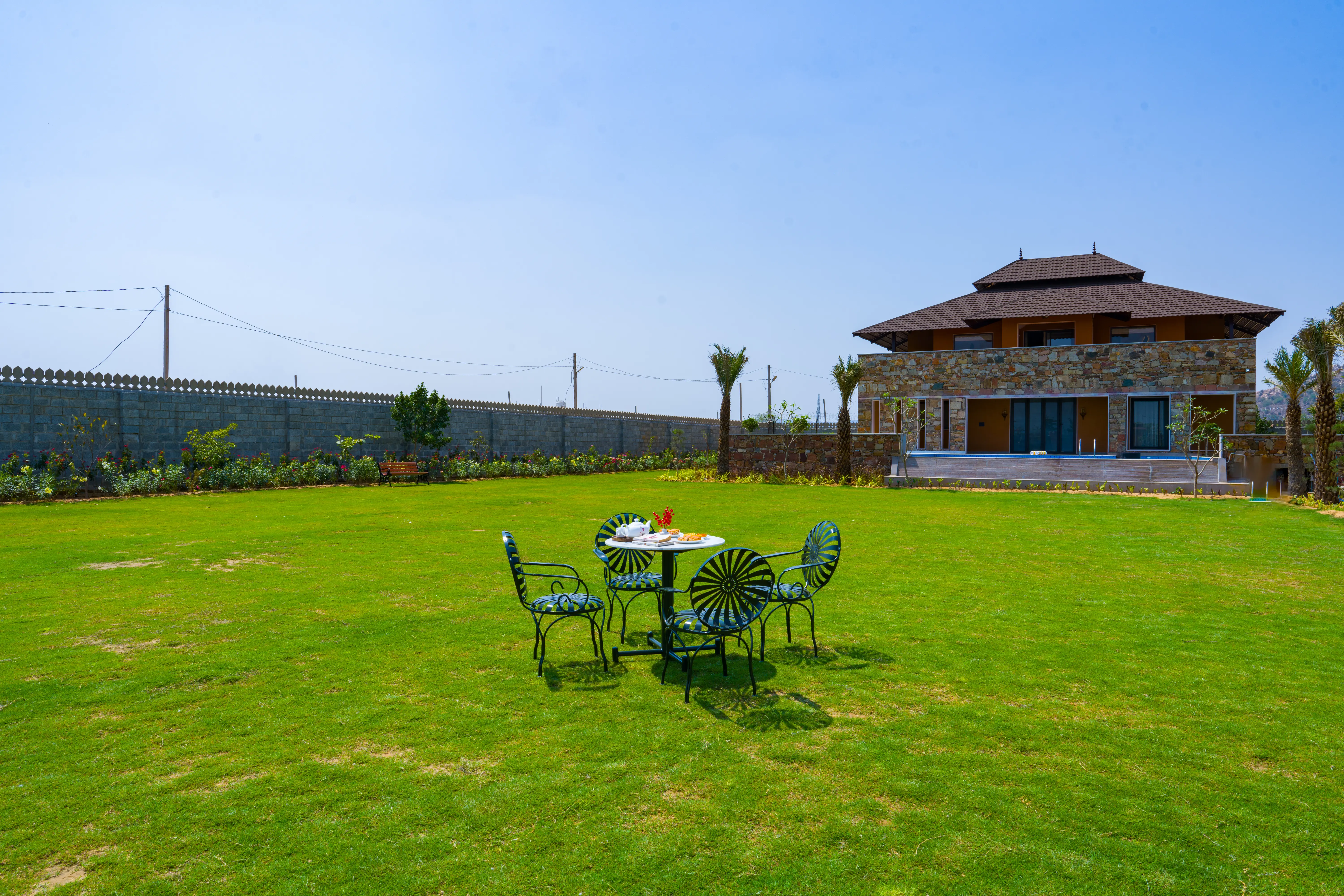 The Kanota Retreat | 4-BHK Villa Near Kanota Dam With Private Pool & Stunning Hill Views — photo 17