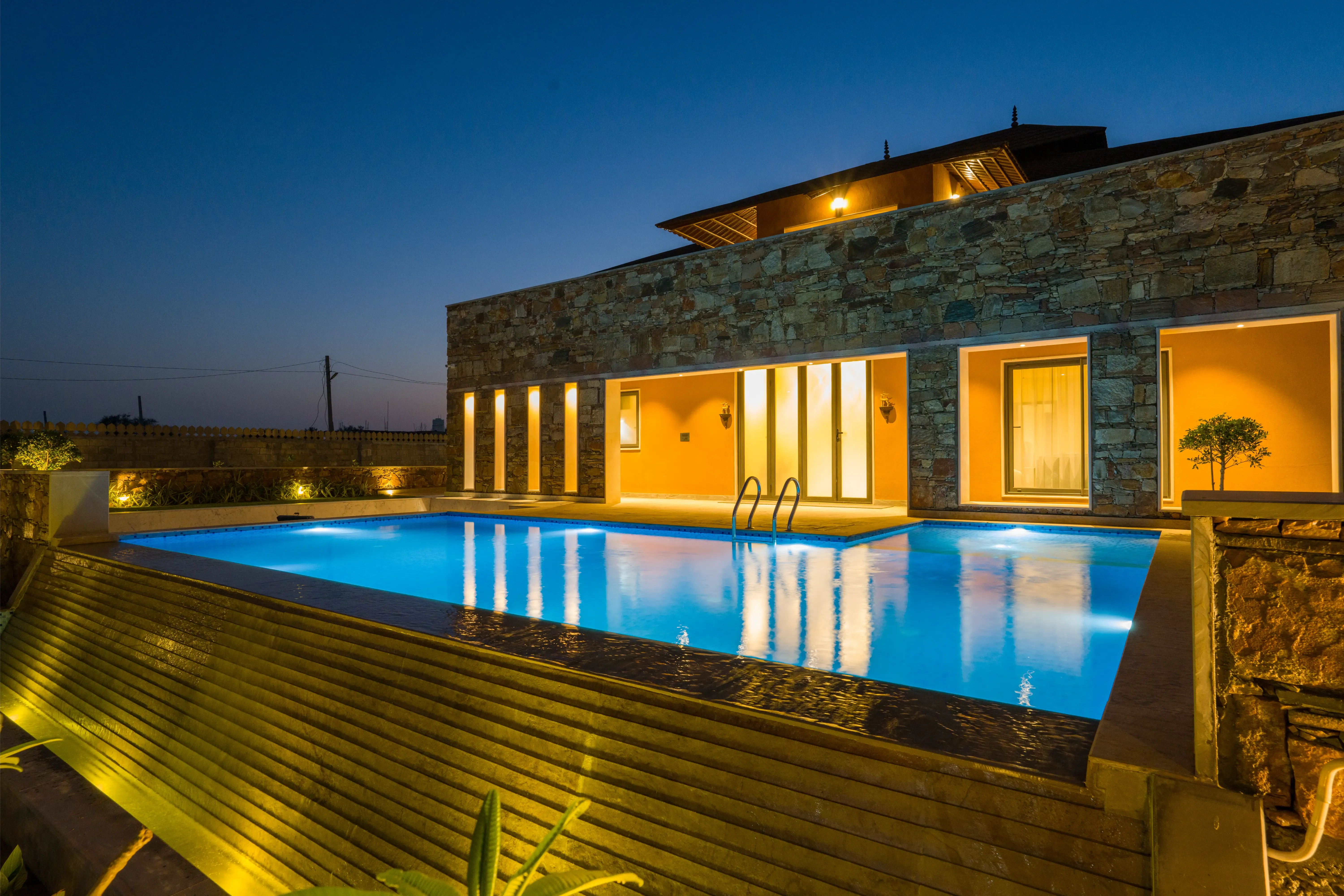 The Kanota Retreat | 4-BHK Villa Near Kanota Dam With Private Pool & Stunning Hill Views — photo 9