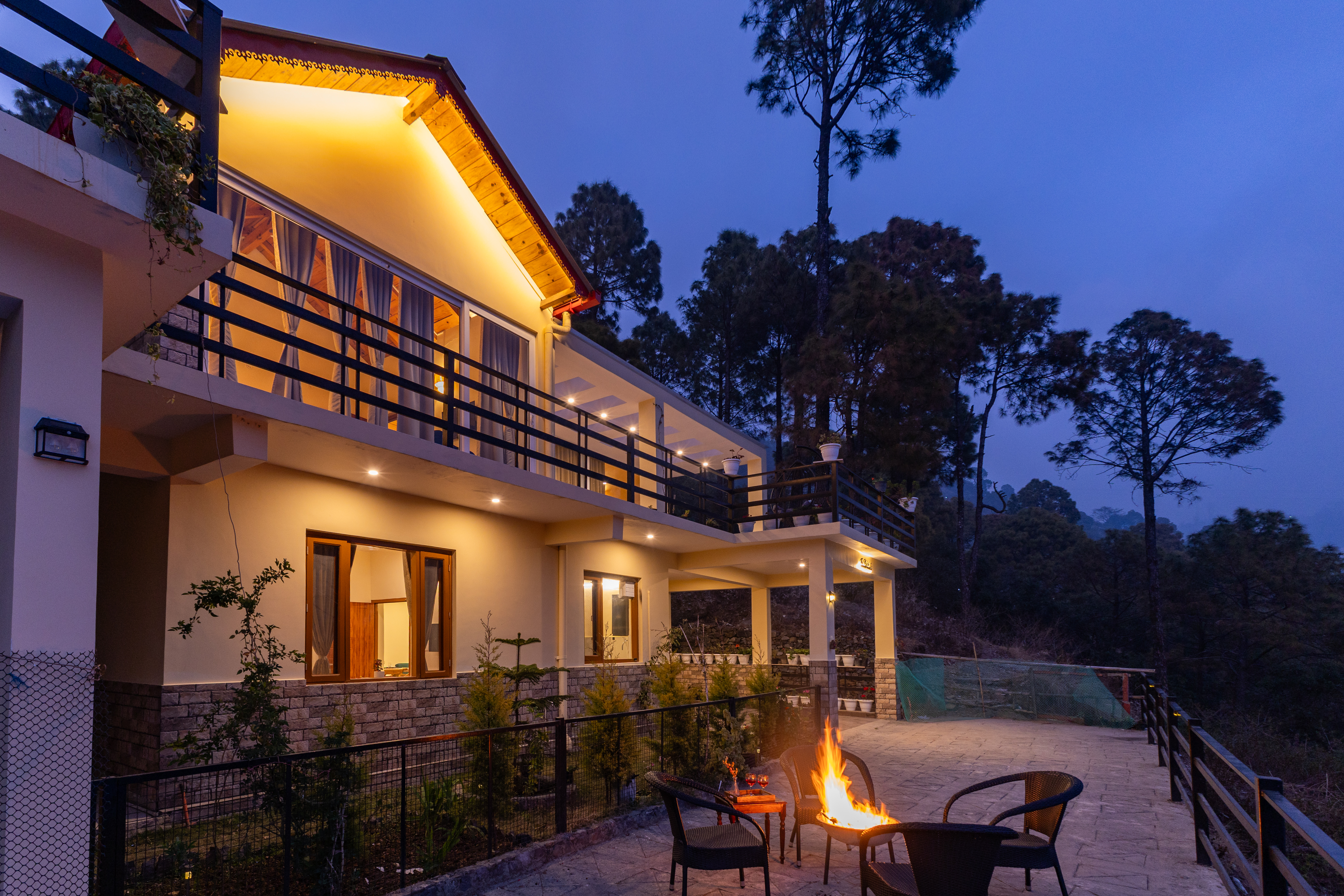 The Nakshatra | 3-BHK Villa With Lounge & Sit-Out Area Near Kainchi Dham & Other Popular Attractions