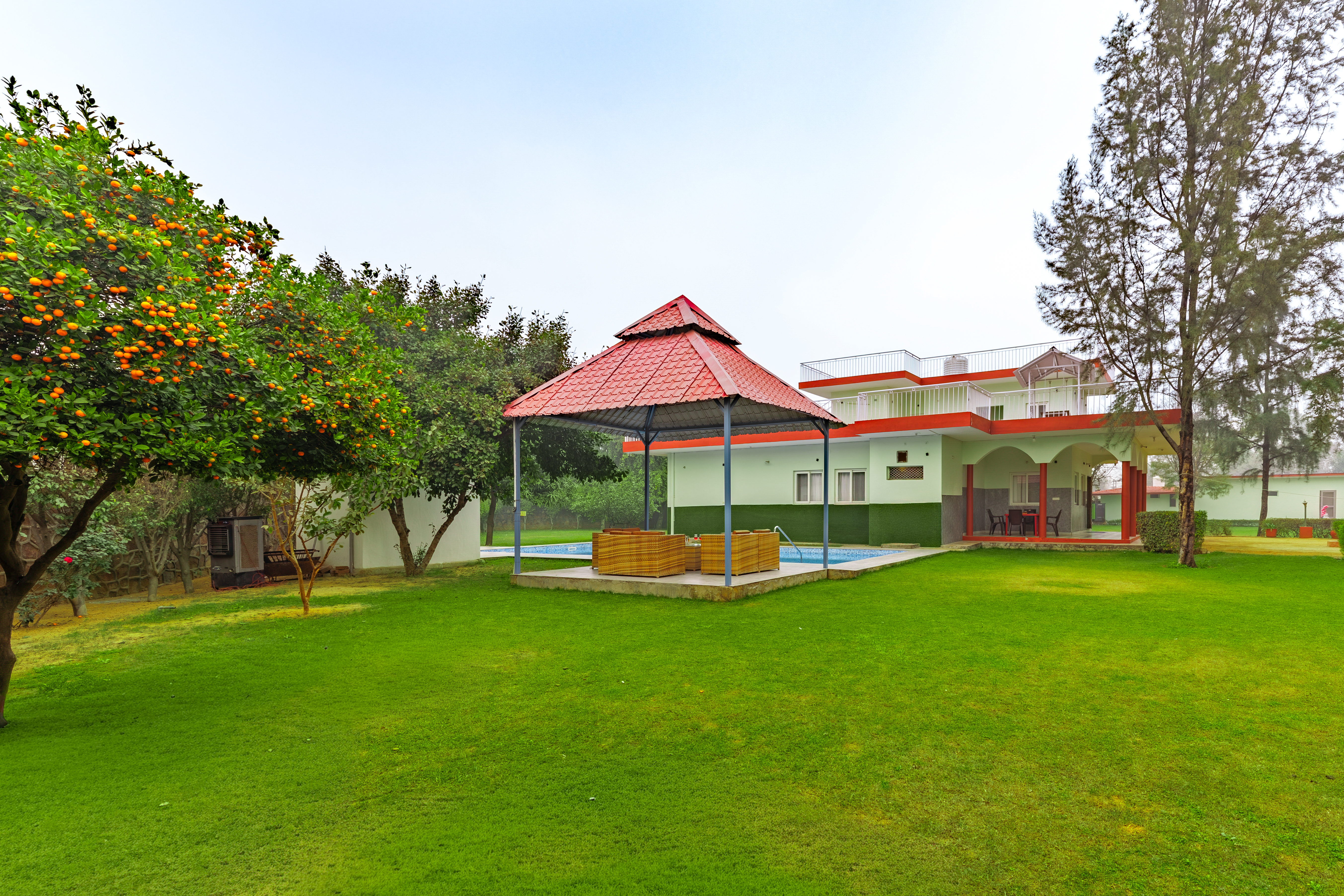 Luxe FarmAcre | Pet-friendly 4-BHK Villa With Private Pool, Garden & Terrace — photo 27
