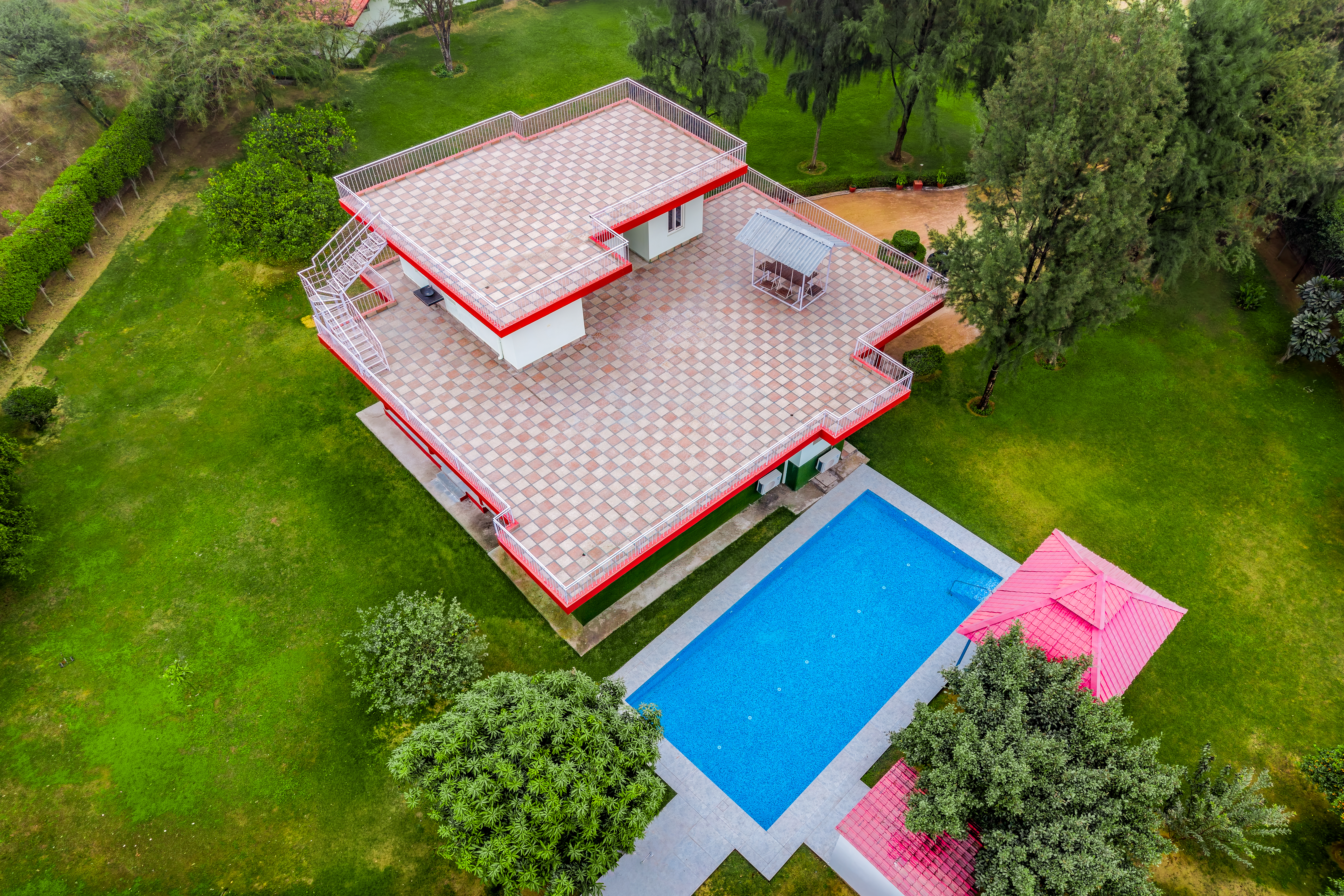 Luxe FarmAcre | Pet-friendly 4-BHK Villa With Private Pool, Garden & Terrace — photo 7