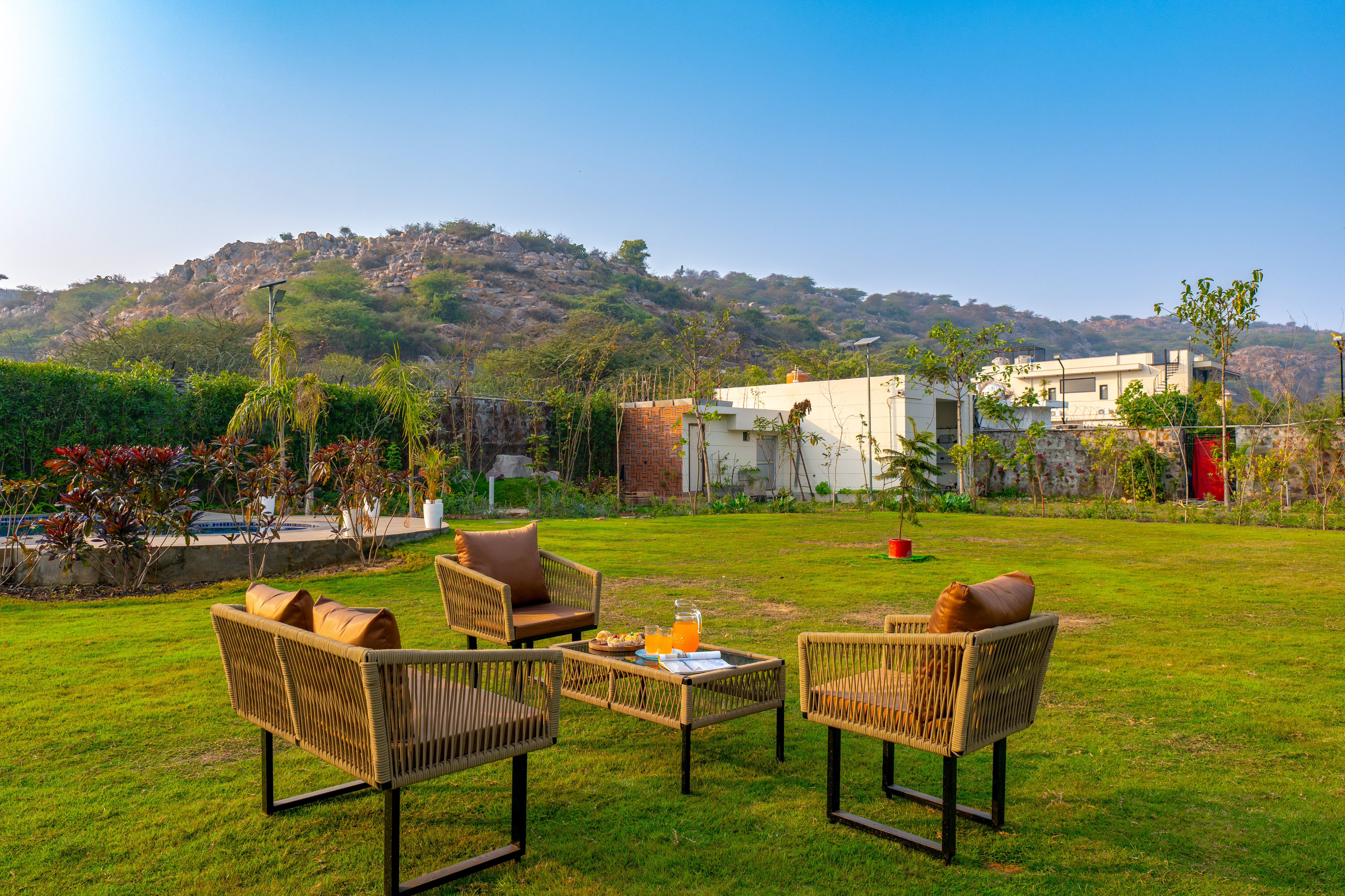 Prassanam Vatika | 2-BHK Hillside Villa with Private Pool & Expansive 1-Acre Garden — photo 5