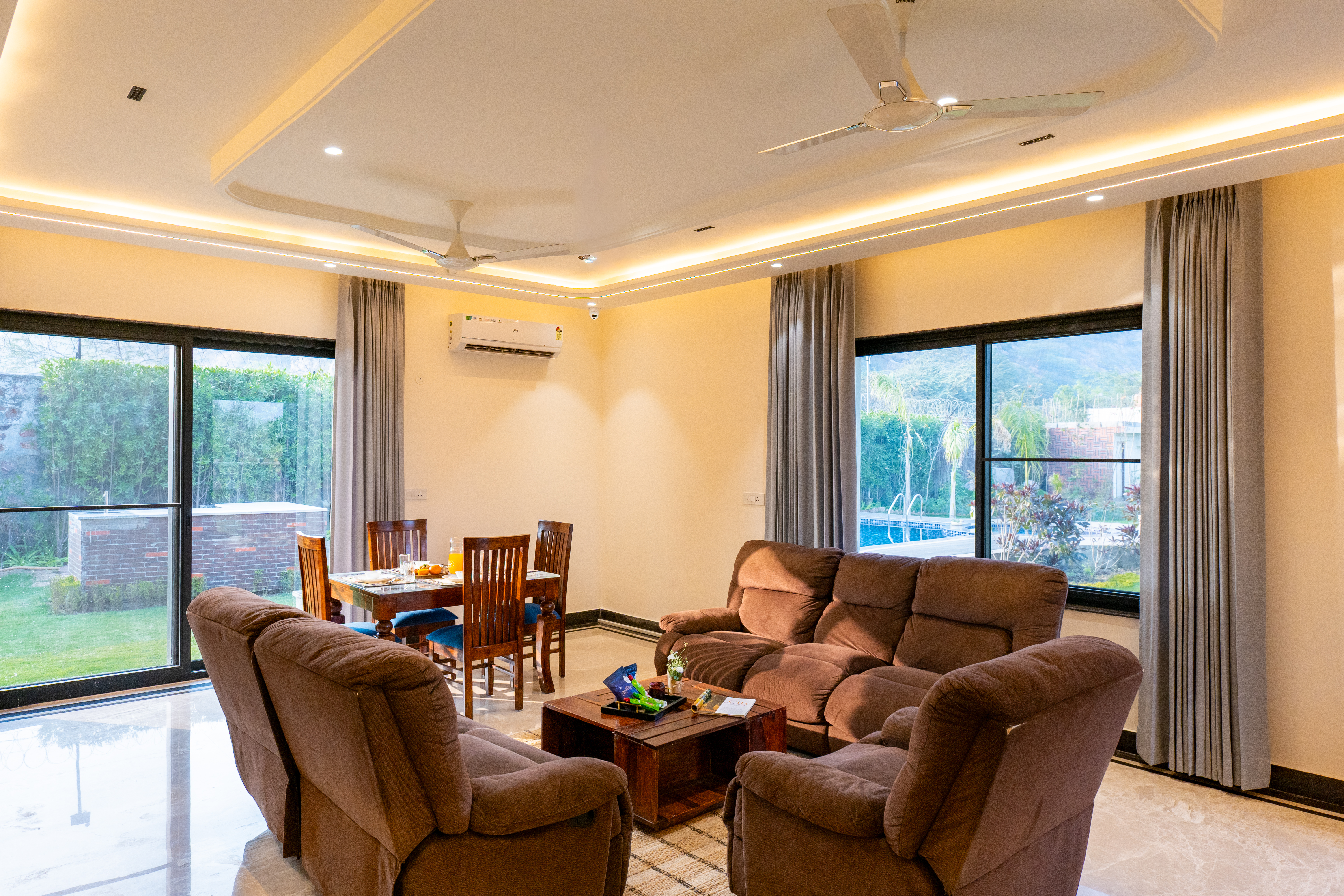 Prassanam Vatika | 2-BHK Hillside Villa with Private Pool & Expansive 1-Acre Garden — photo 28