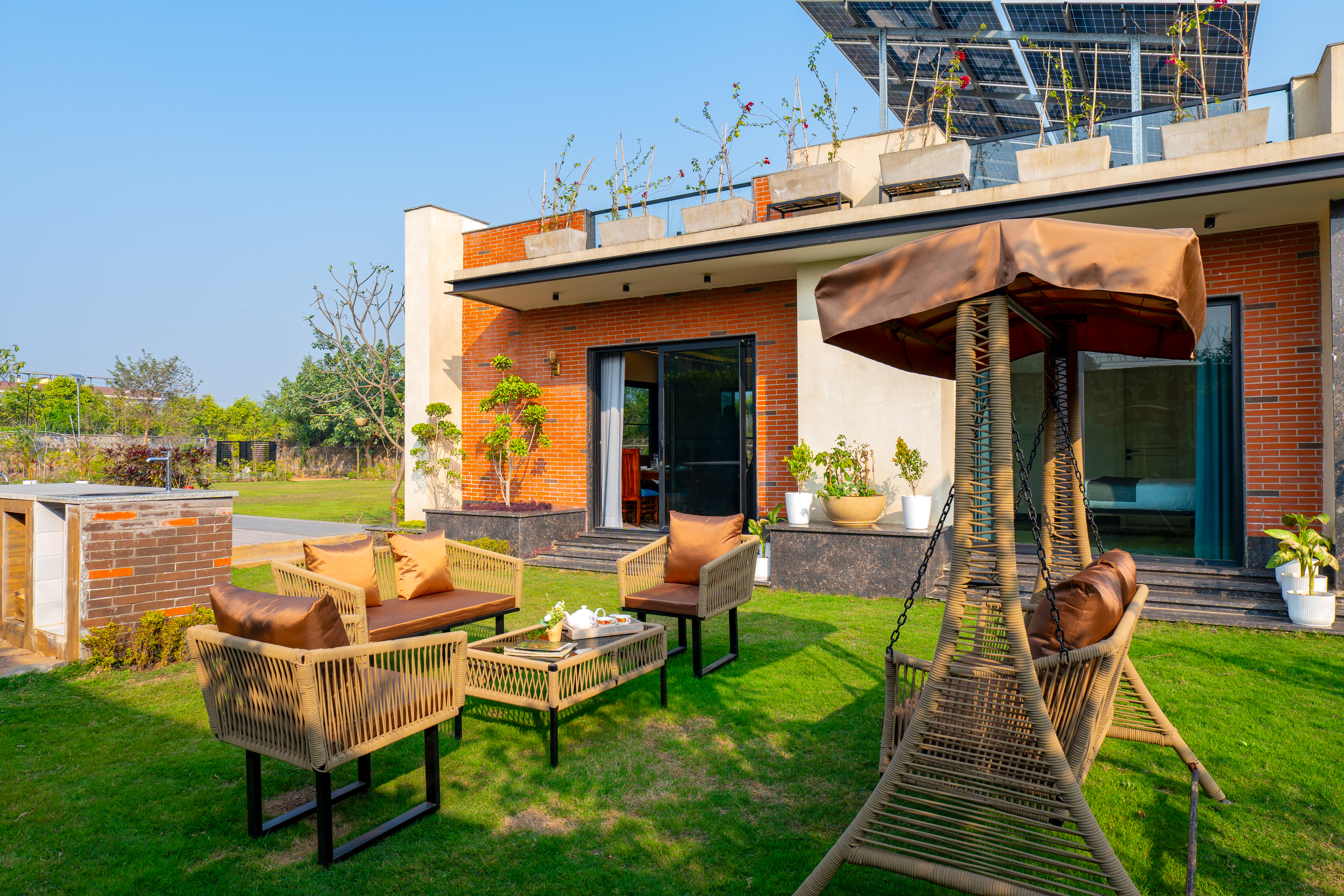 Prassanam Vatika | 2-BHK Hillside Villa with Private Pool & Expansive 1-Acre Garden — photo 15