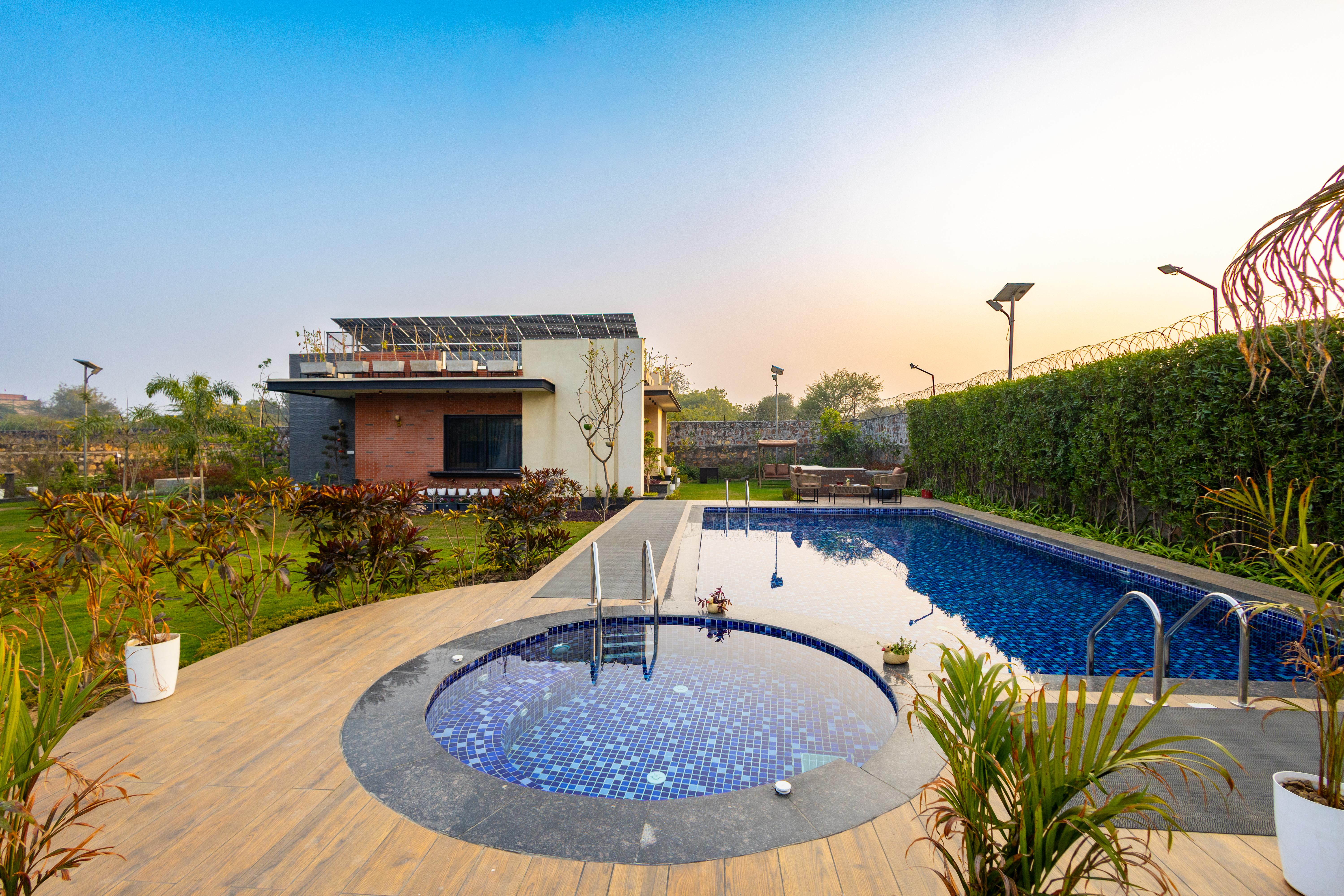 Prassanam Vatika | 2-BHK Hillside Villa with Private Pool & Expansive 1-Acre Garden — photo 7