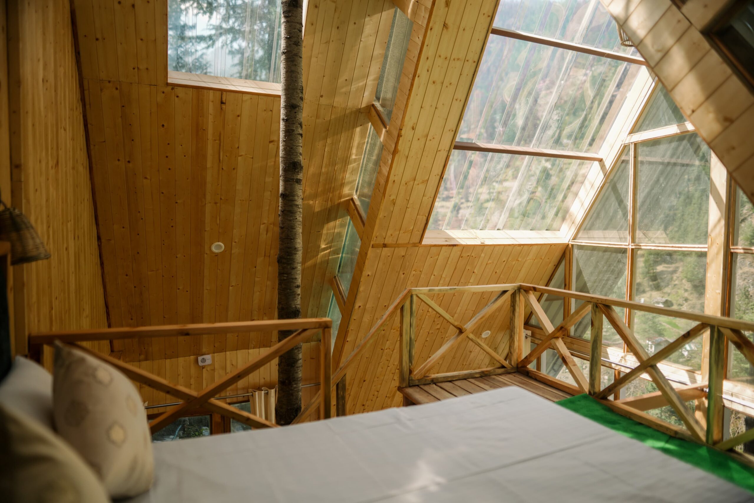 A‑Frame Glass Treehouse Cabins — photo 2