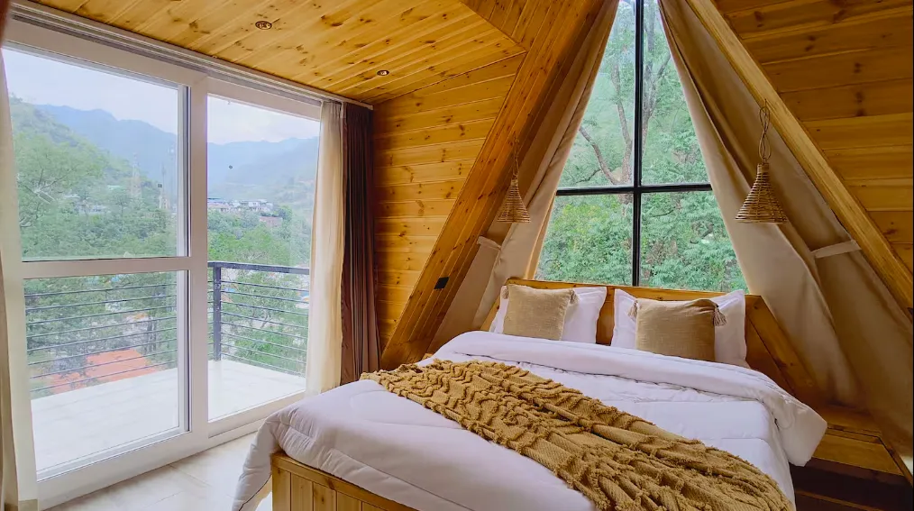 A Frame Villa with Jacuzzi Pool & Valley View — photo 34