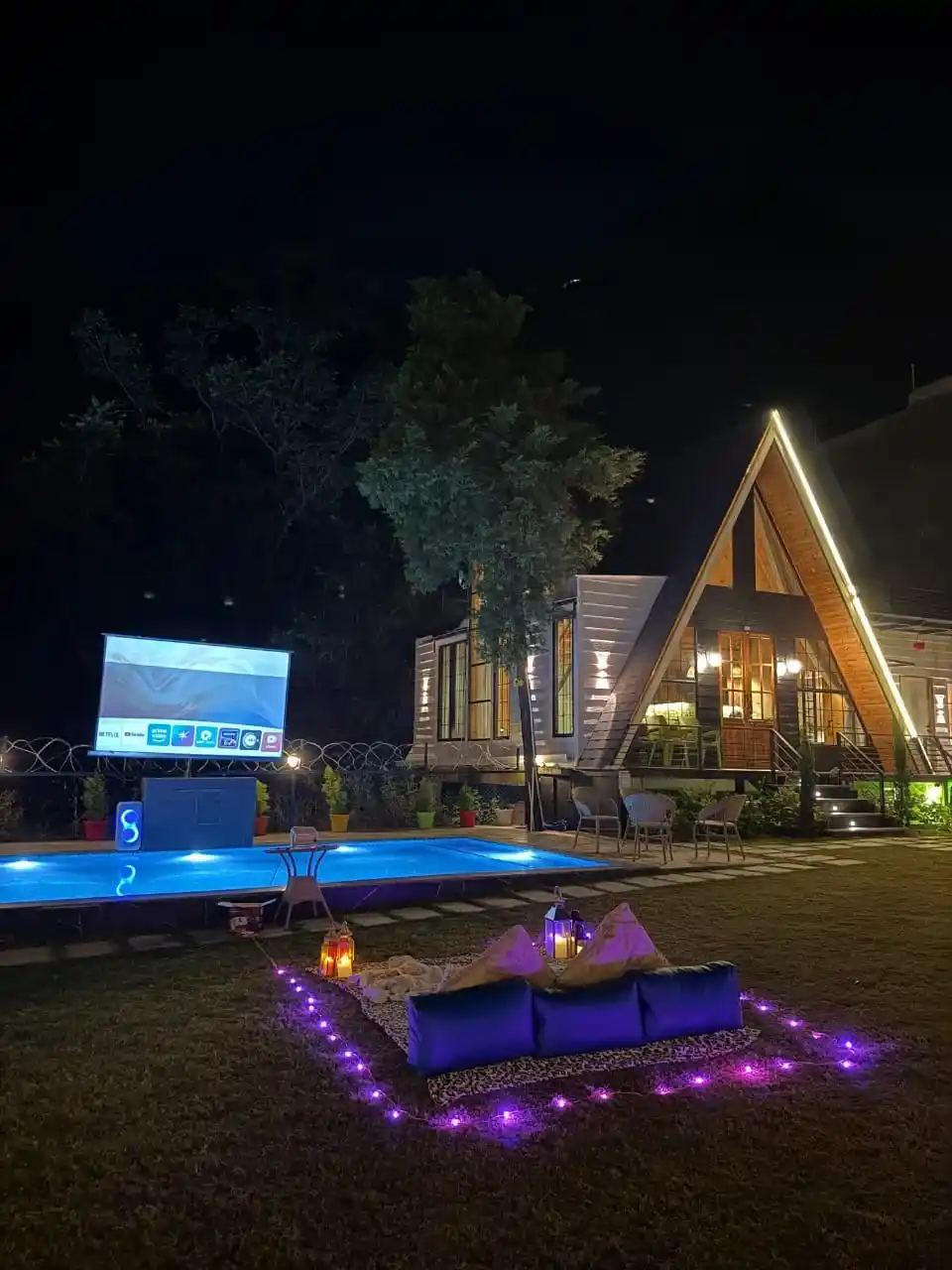 A Frame Villa with Jacuzzi Pool & Valley View — photo 31