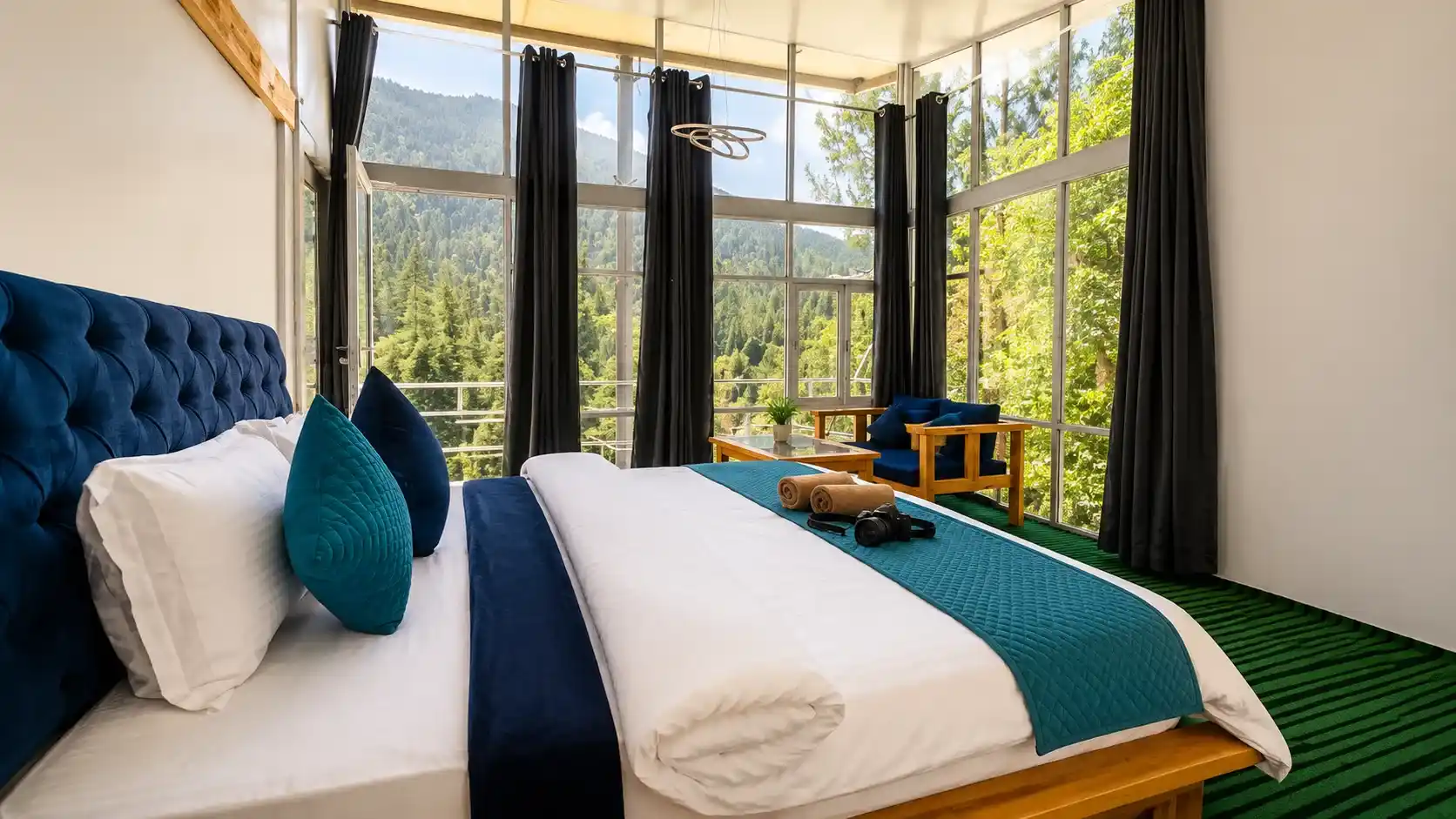 Glass Room with Balcony